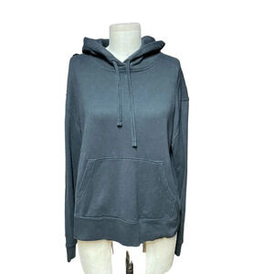 Everlane Black Long Sleeve Sweatshirt Hoodie Size Medium‎